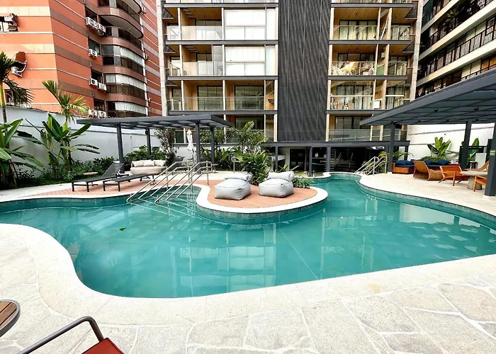 Studio Leblon - Vista Cristo, Piscina E Academia. Rio de Janeiro
